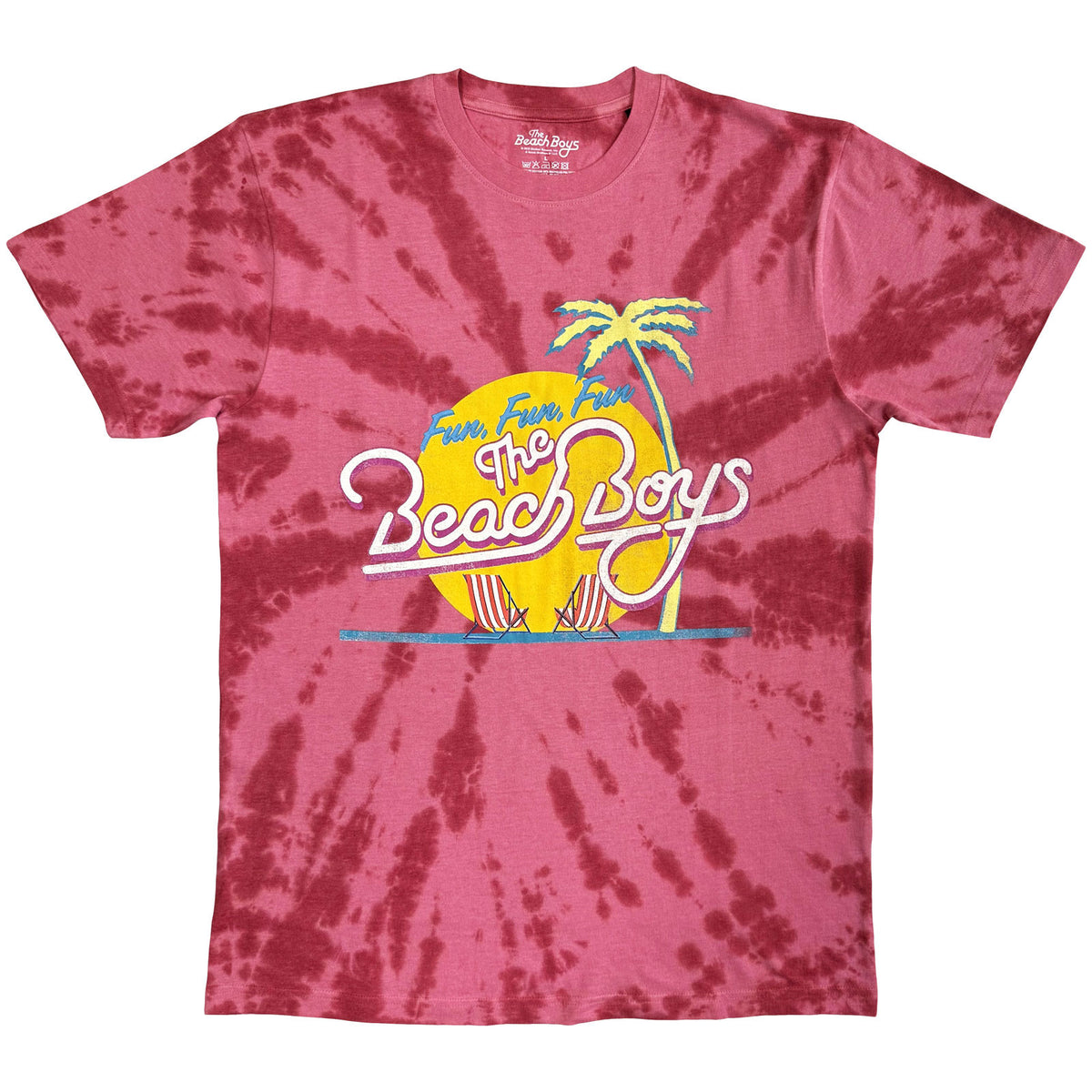 THE BEACH BOYS - FUN - T-Shirt Red