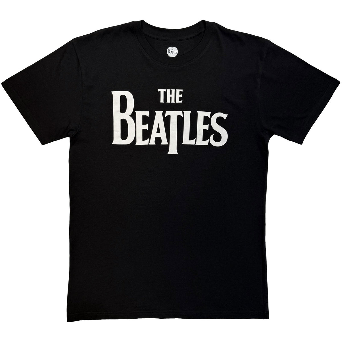 THE BEATLES - DROP T LOGO MONO - T-Shirt Black