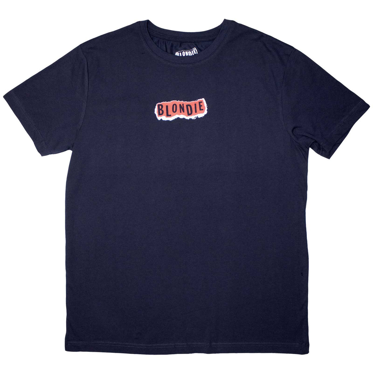 BLONDIE - MINI PUNK LOGO - T-Shirt Blue