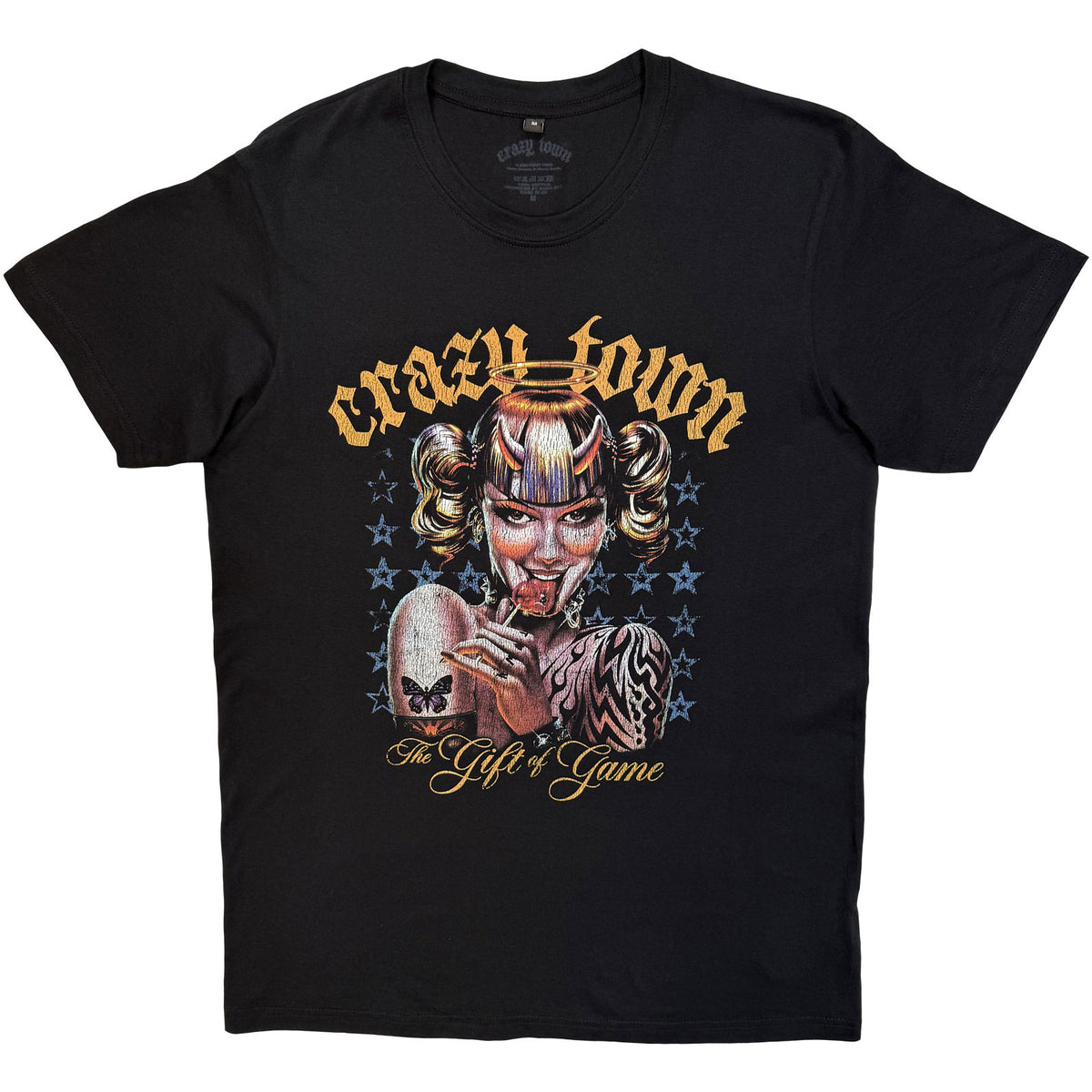 CRAZY TOWN - THE GIFT OF GAME - Carbon T-Shirt Black