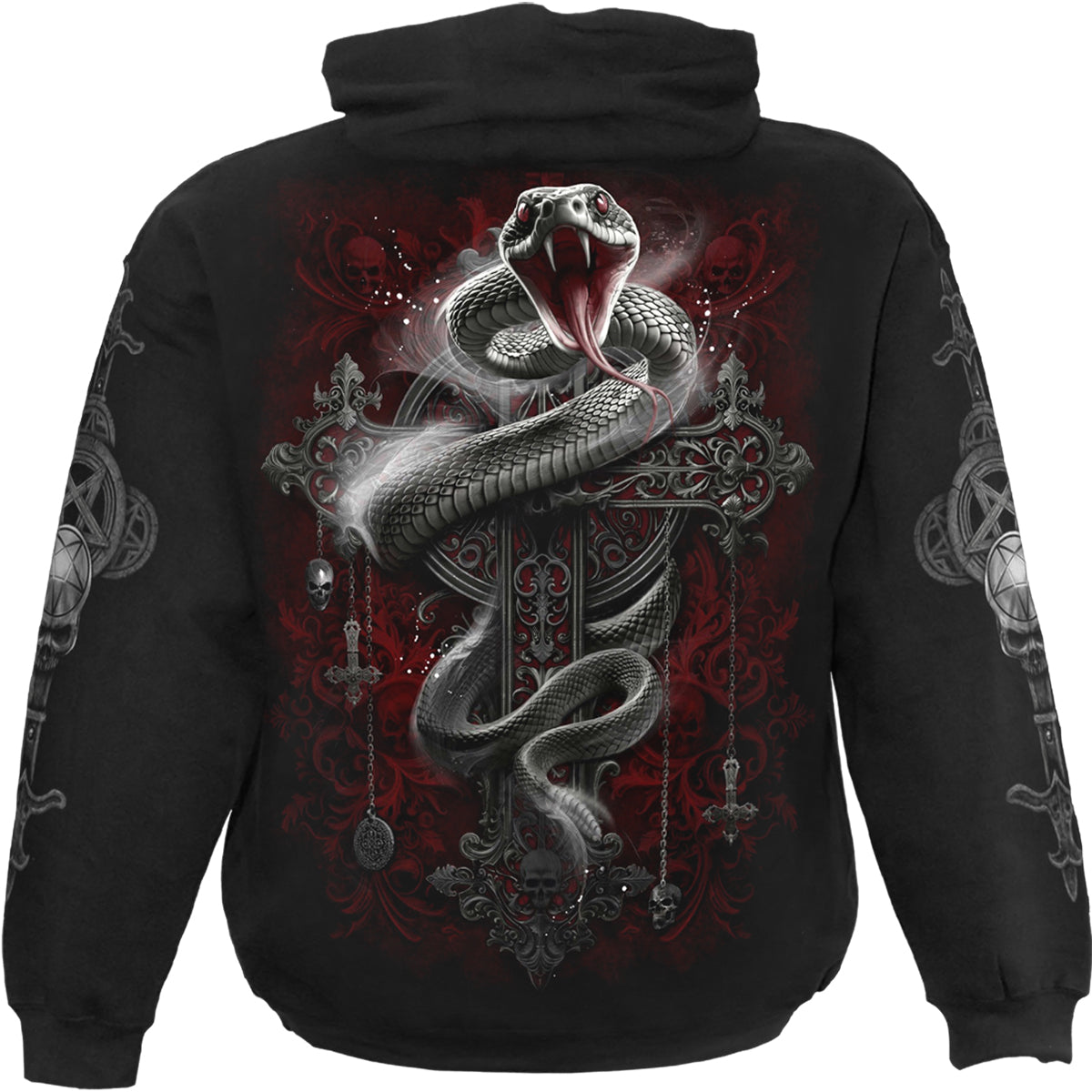 GOTHIC SERPENT - Hoody Schwarz