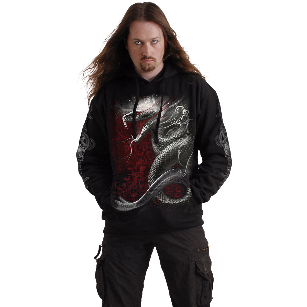 GOTHIC SERPENT - Hoody Schwarz