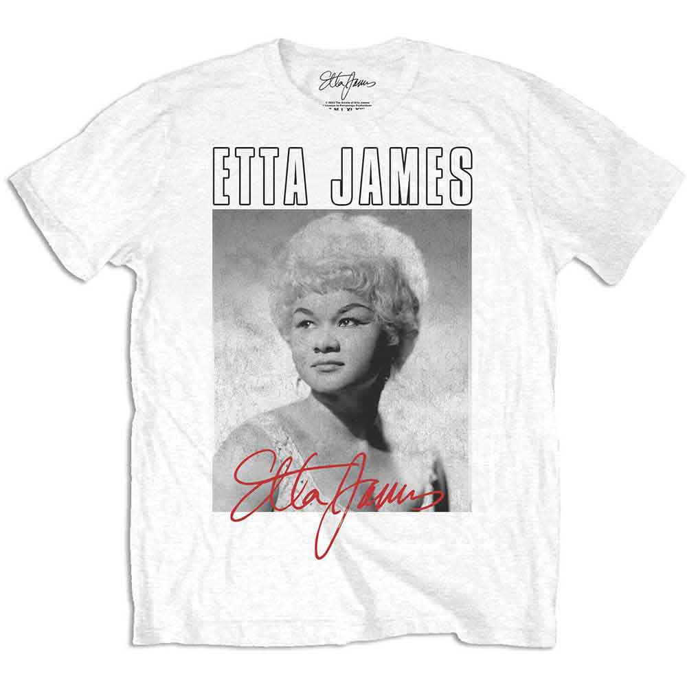ETTA JAMES - PORTRAIT - T-Shirt White