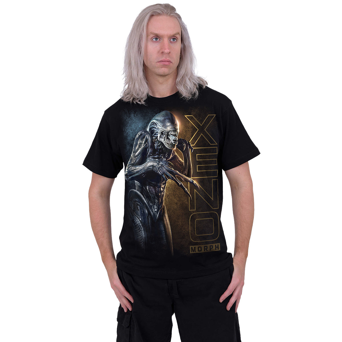 ALIEN - XENO PORTRAIT - Front Print T-Shirt Schwarz