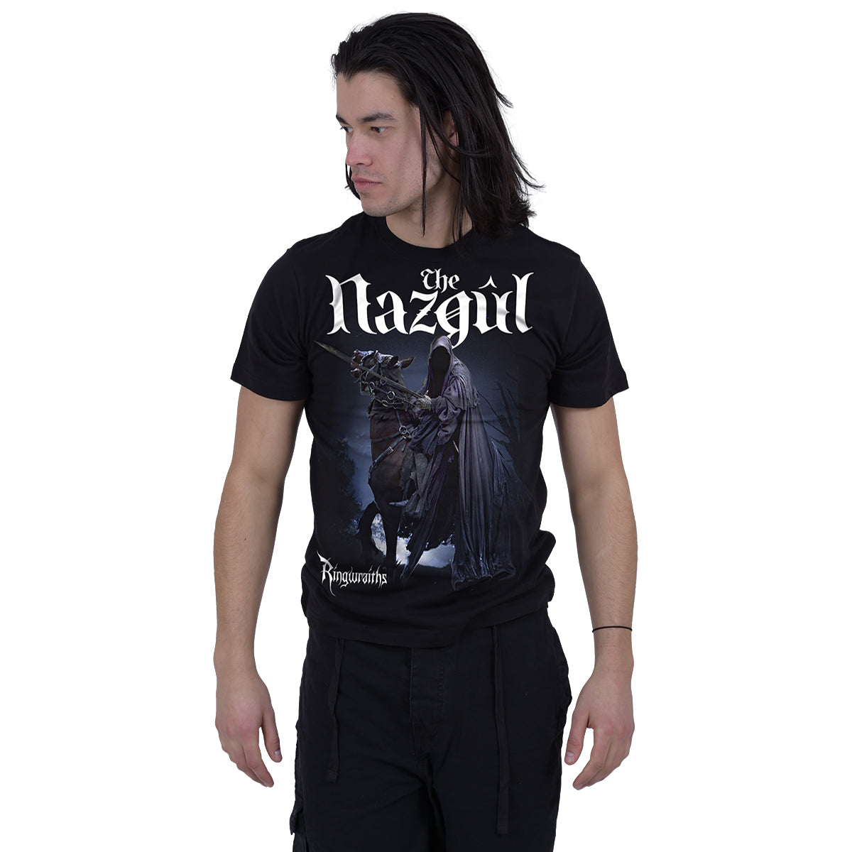 LOTR - DER NAZGUL - RINGWRAITHS - Frontdruck T-Shirt Schwarz