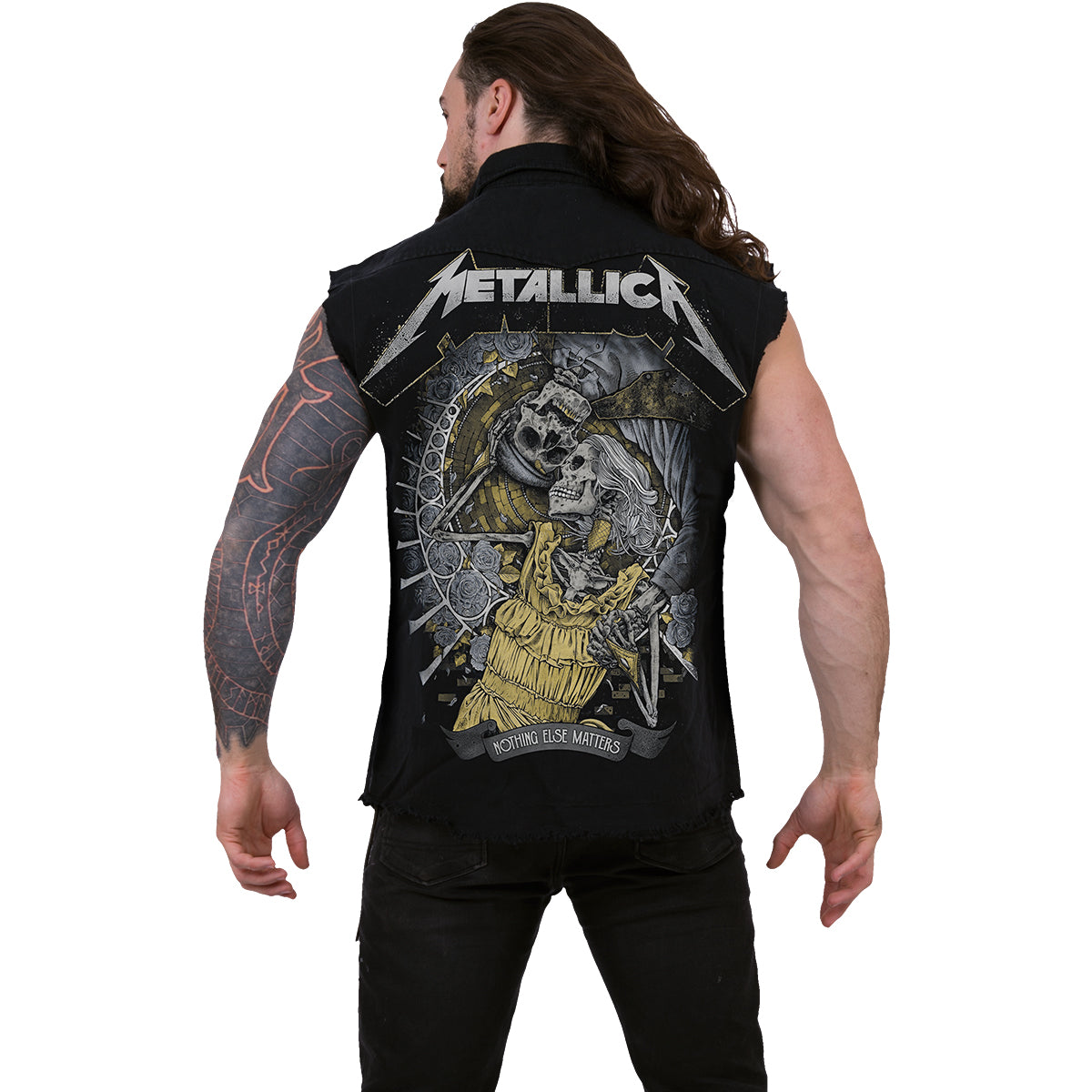 METALLICA - NOTHING ELSE MATTERS - Ärmelloser Stone Washed Worker Schwarz