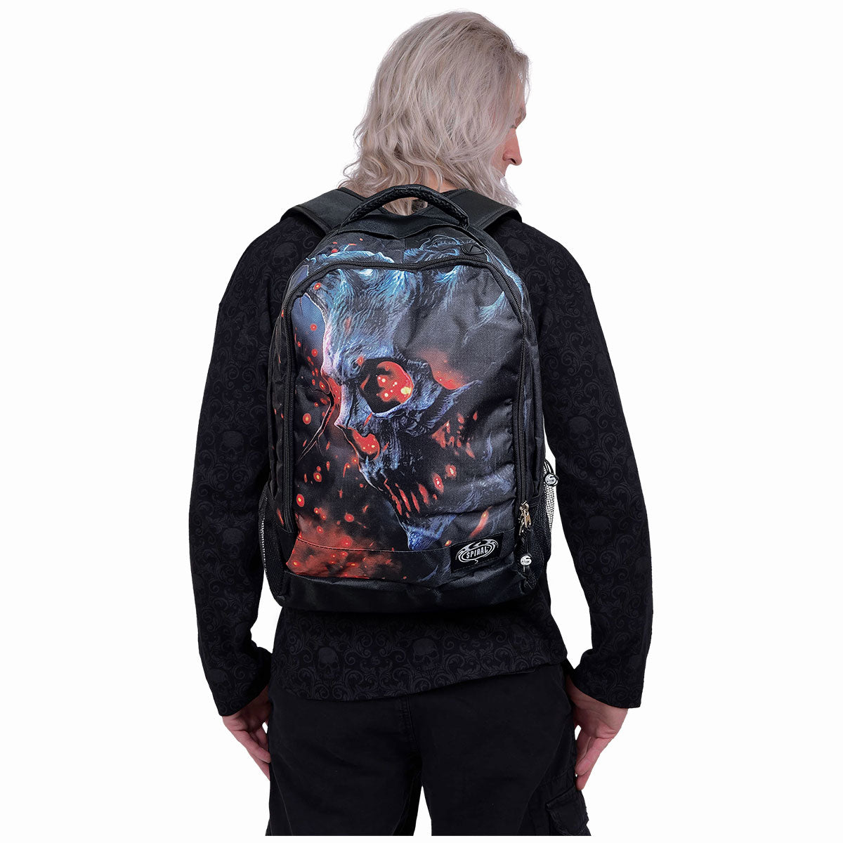 DEATH EMBERS - Rucksack - mit Laptop-Tasche