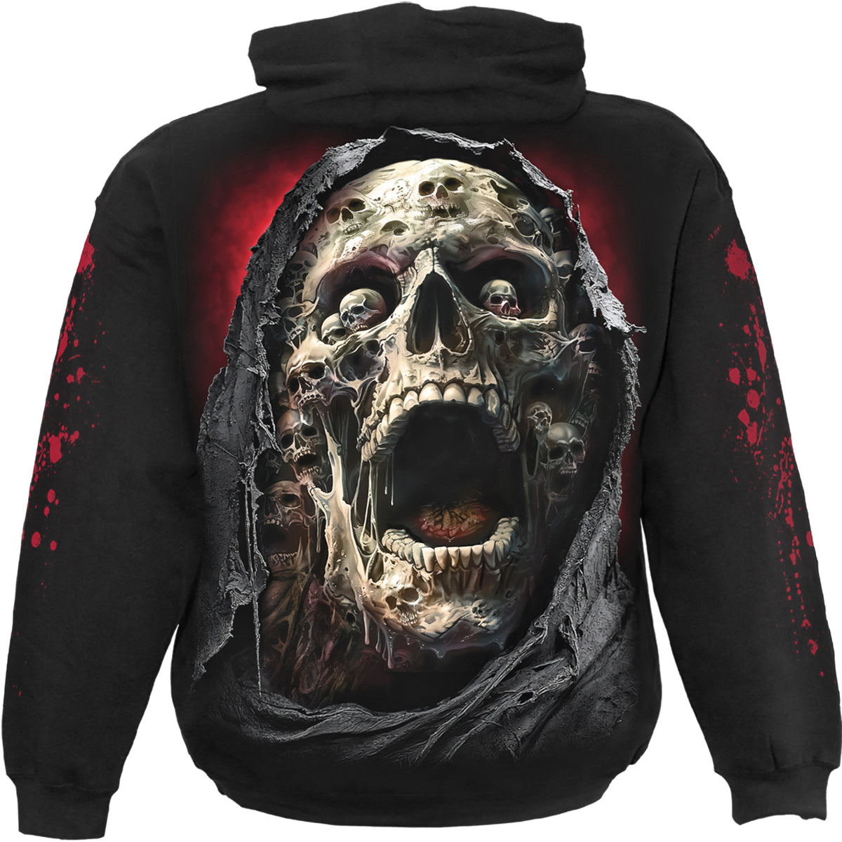 SCREAMING DEATH - Hoody Schwarz