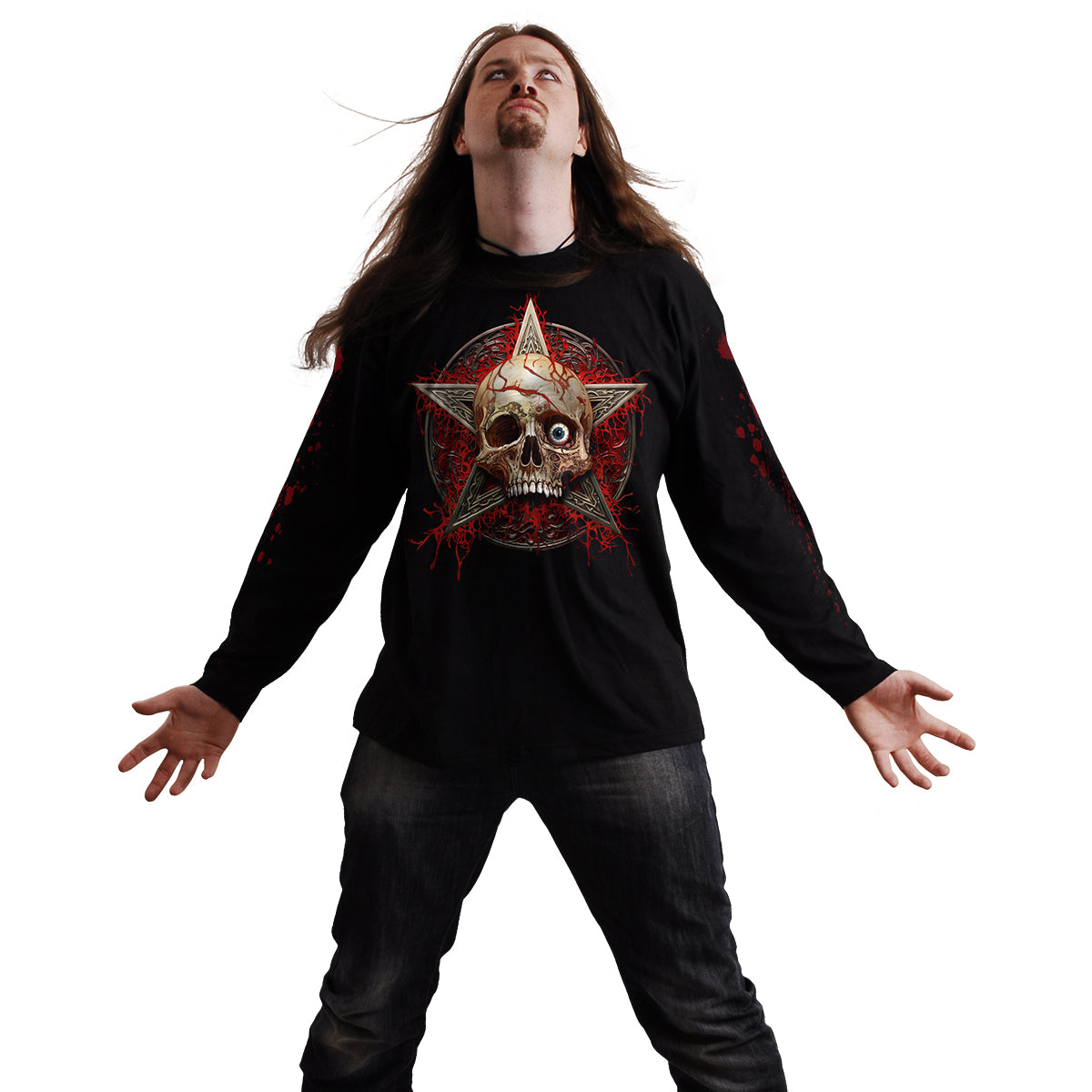 CREEPING CURSE - Langarmshirt Schwarz