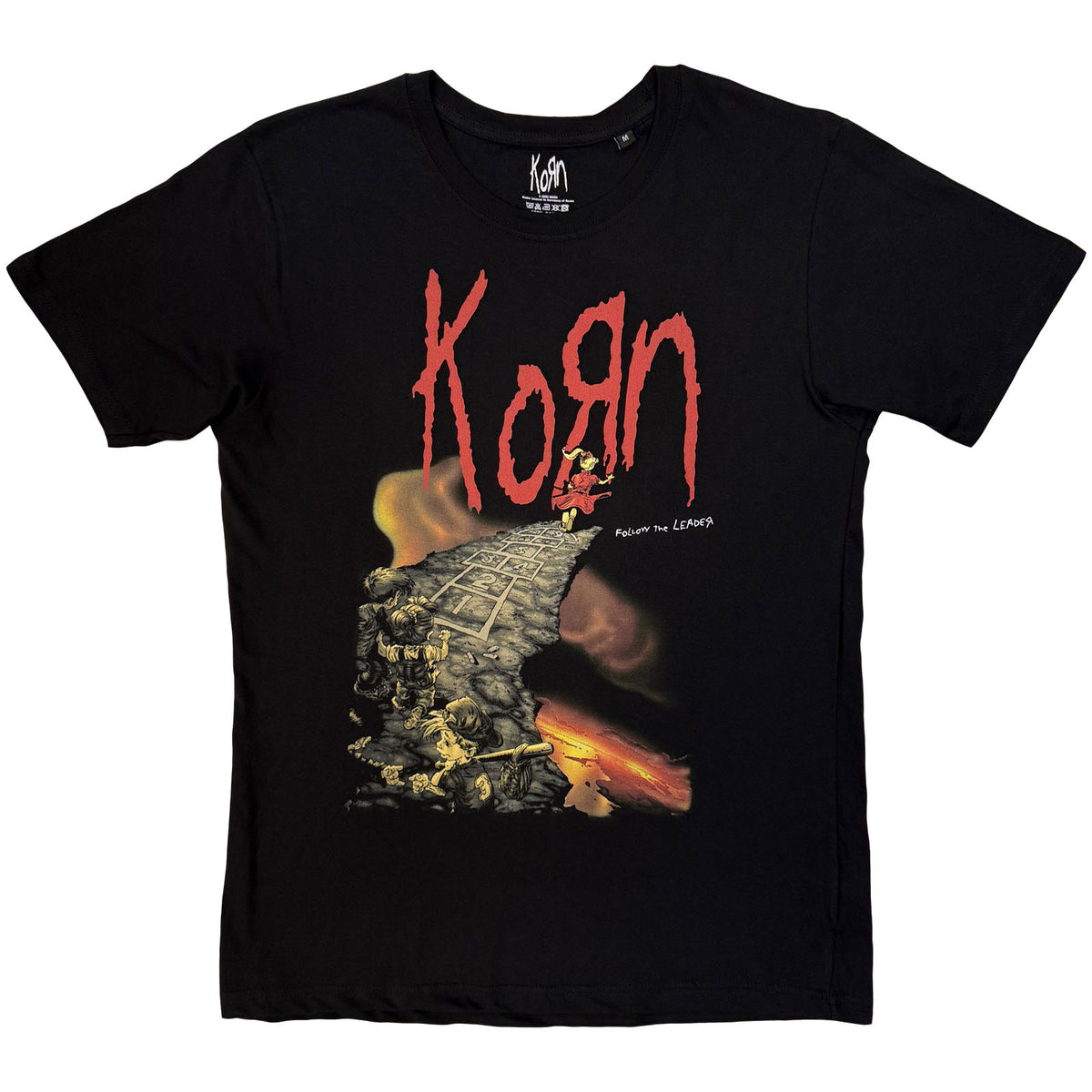 KORN - FOLLOW THE LEADER CLIFF - T-Shirt Black