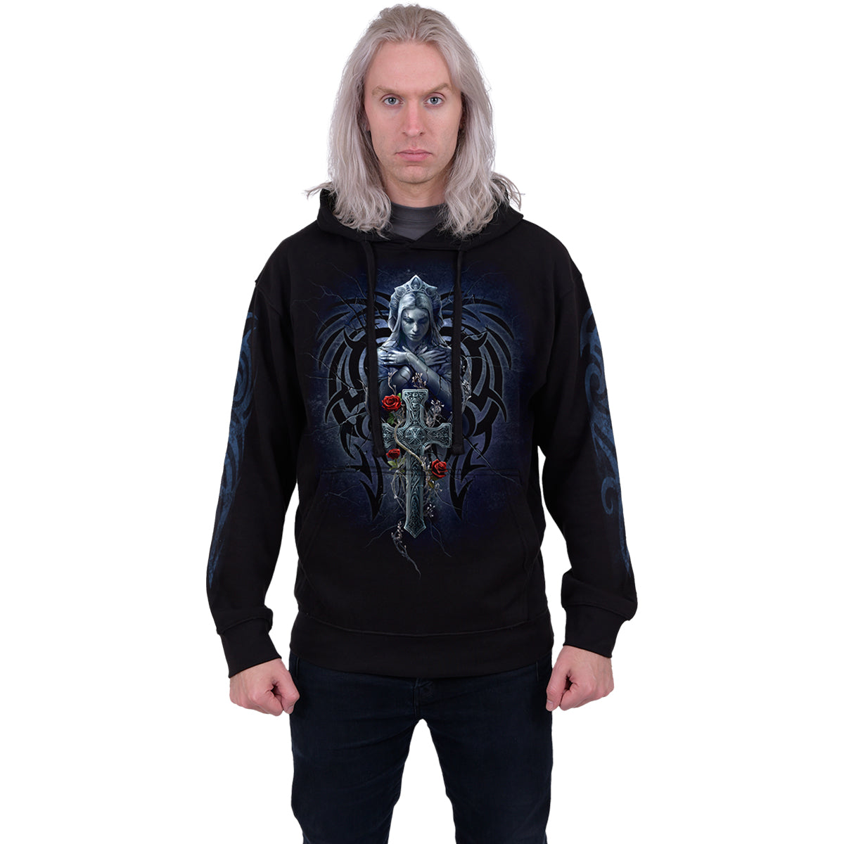 GRIEVING ANGEL - Hoody Schwarz