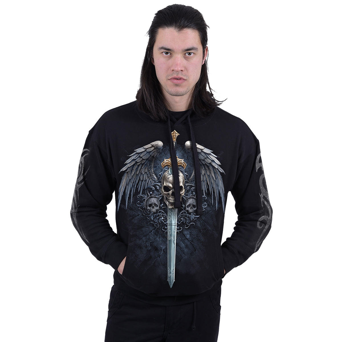 ANGEL SWORD - Hoody Schwarz
