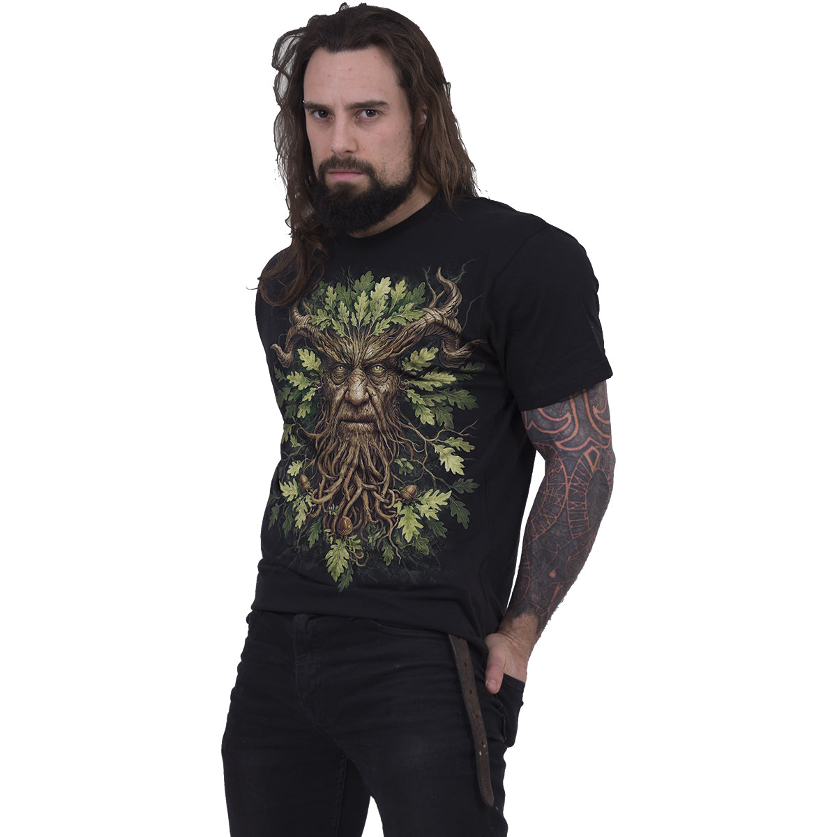 WOODLAND KING – T-Shirt Schwarz