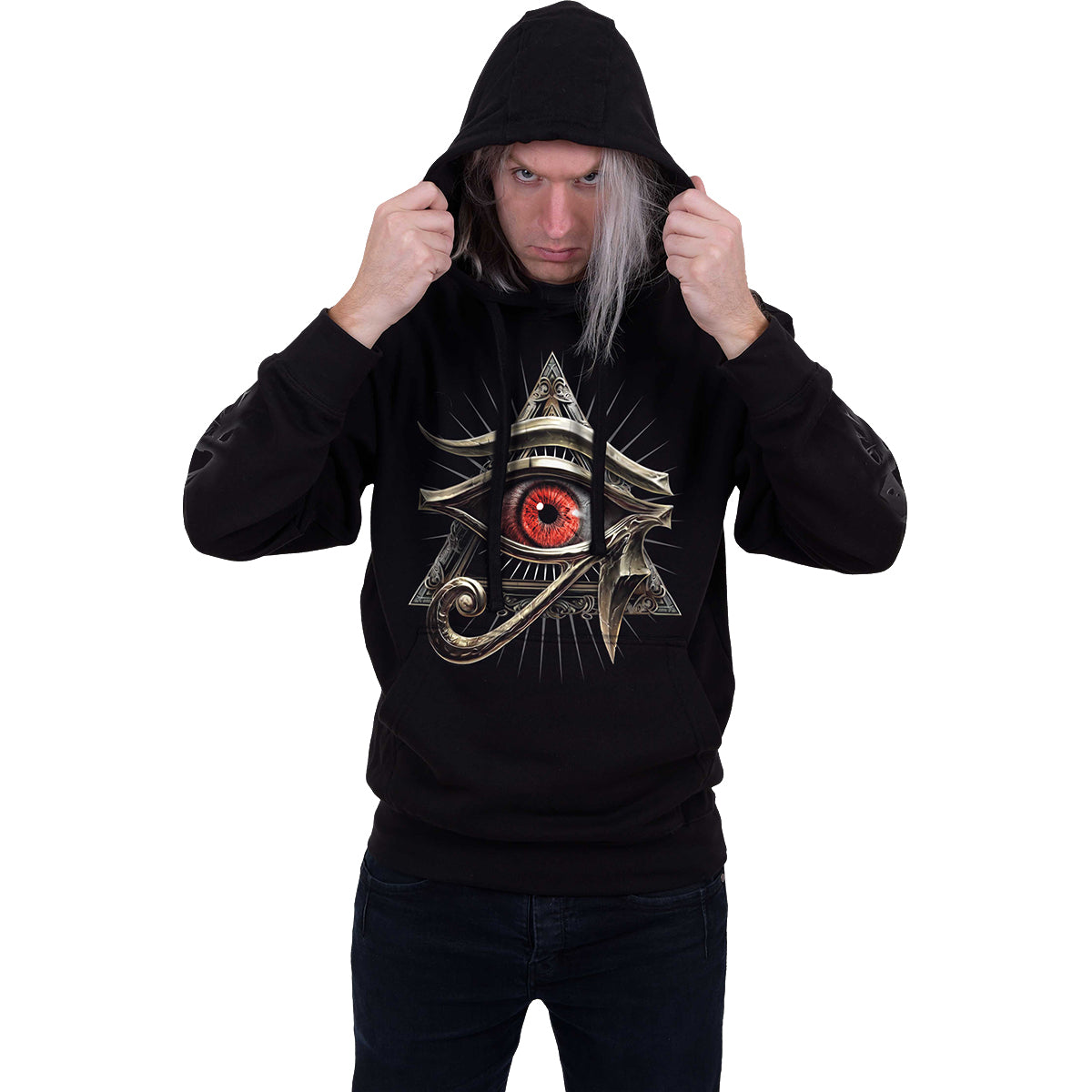 EVIL EYE - Hoody Schwarz