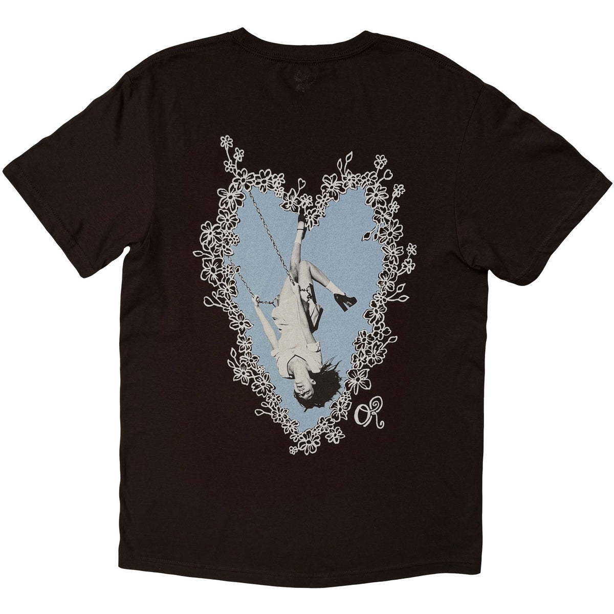 OLIVIA RODRIGO - BLUE DAISY HEART - T-Shirt Brown