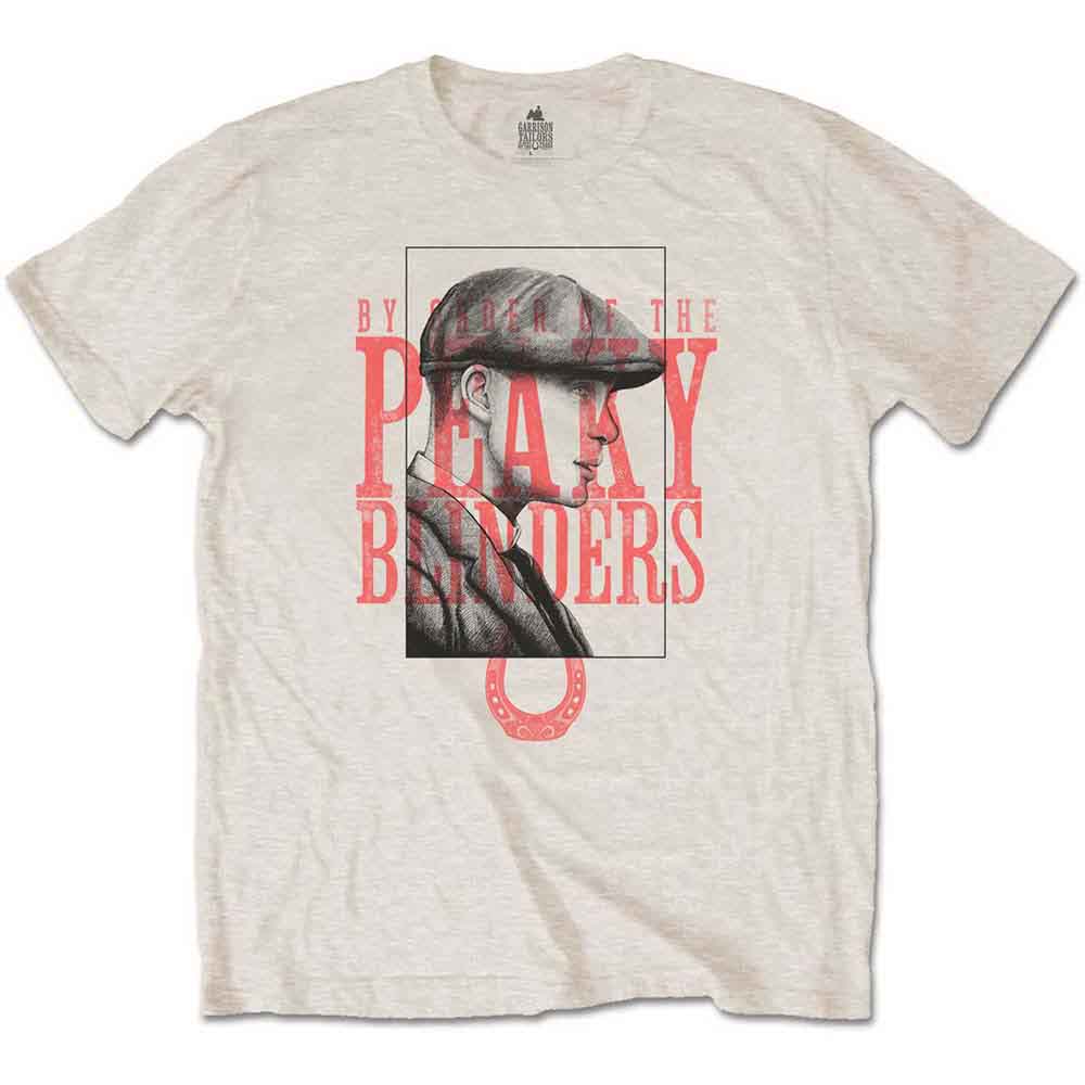 PEAKY BLINDERS - RED LOGO TOMMY - T-Shirt Sand