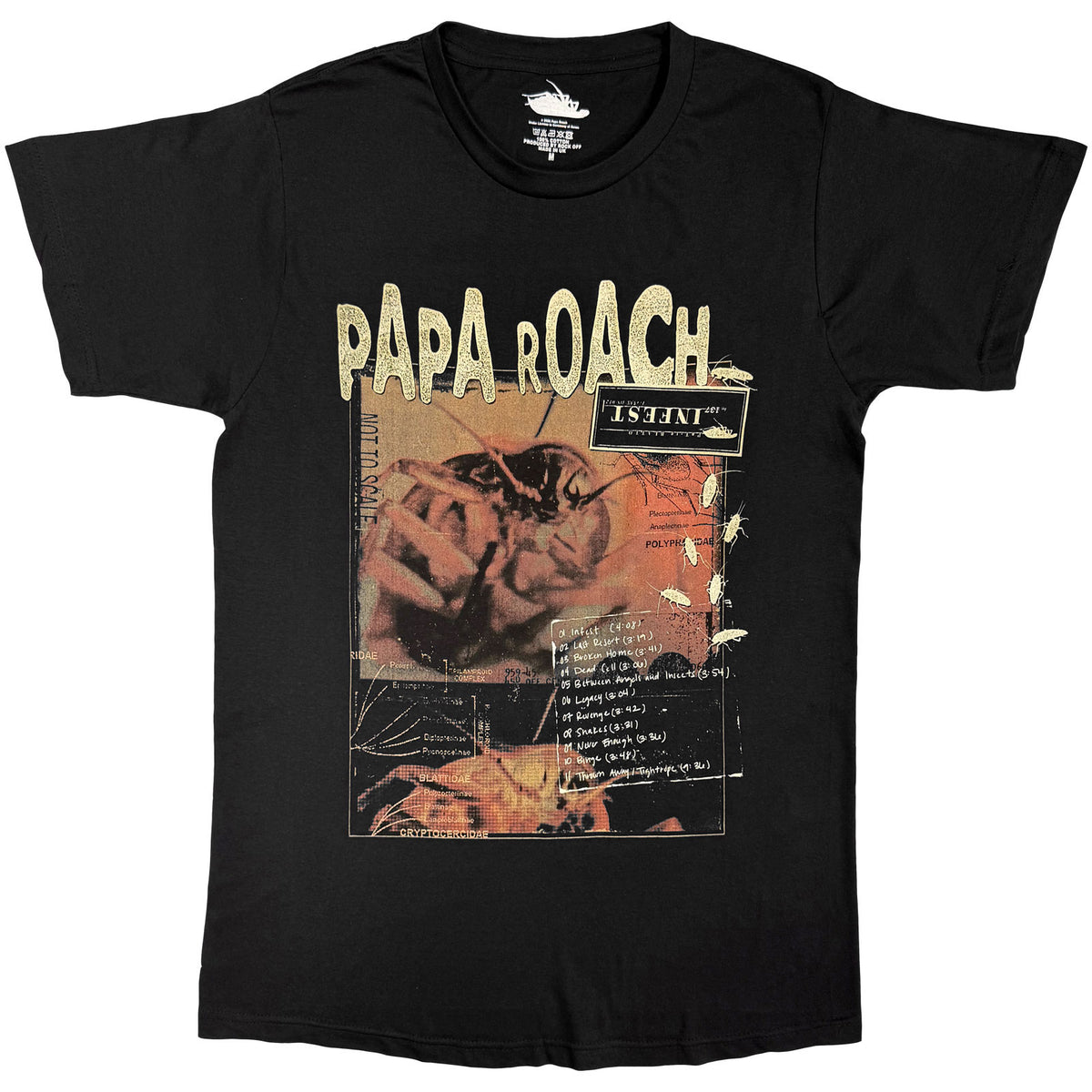 PAPA ROACH - SCRAPS - T-Shirt Black
