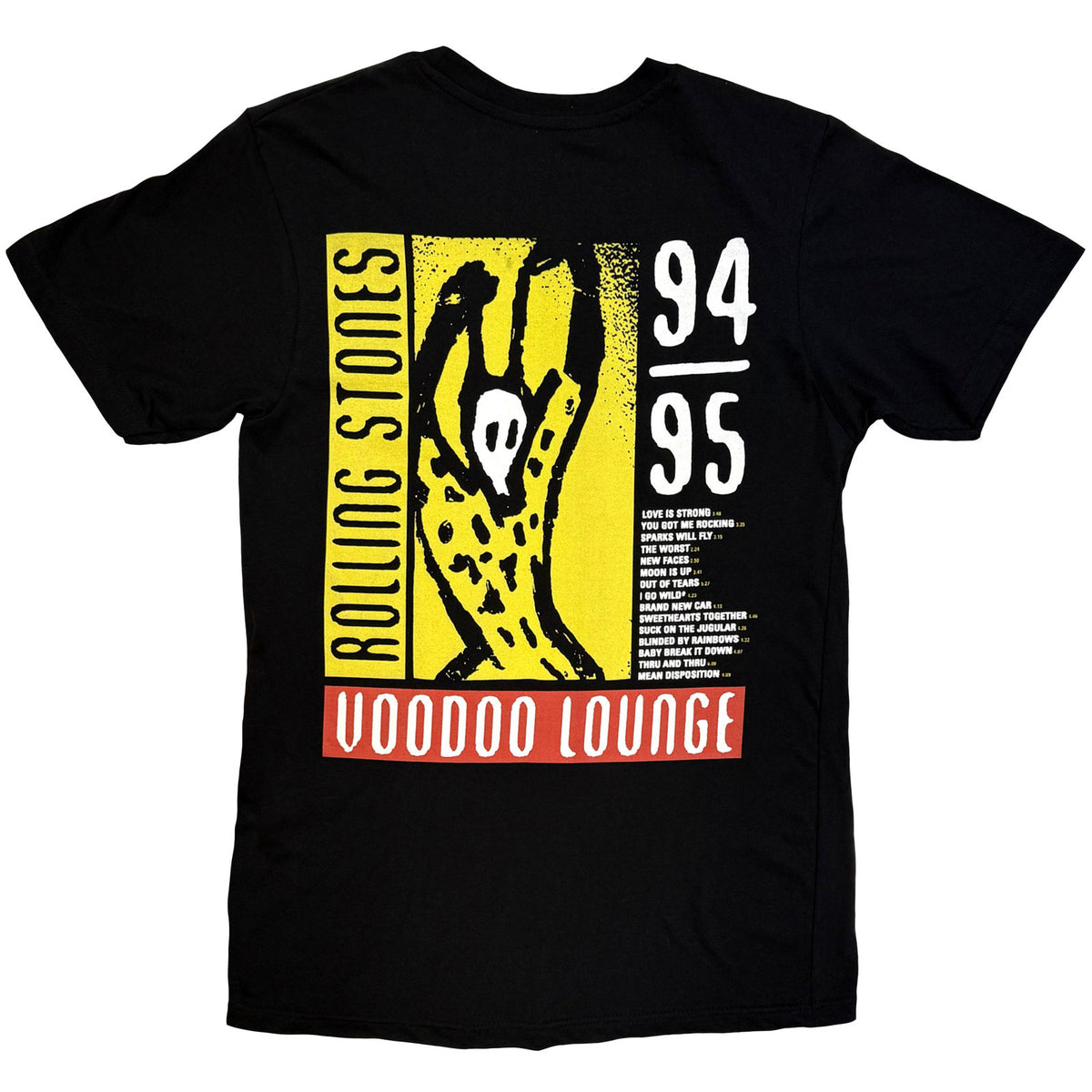 THE ROLLING STONES - LIVE VOODOO LOUNGE TONGUE - T-Shirt Black