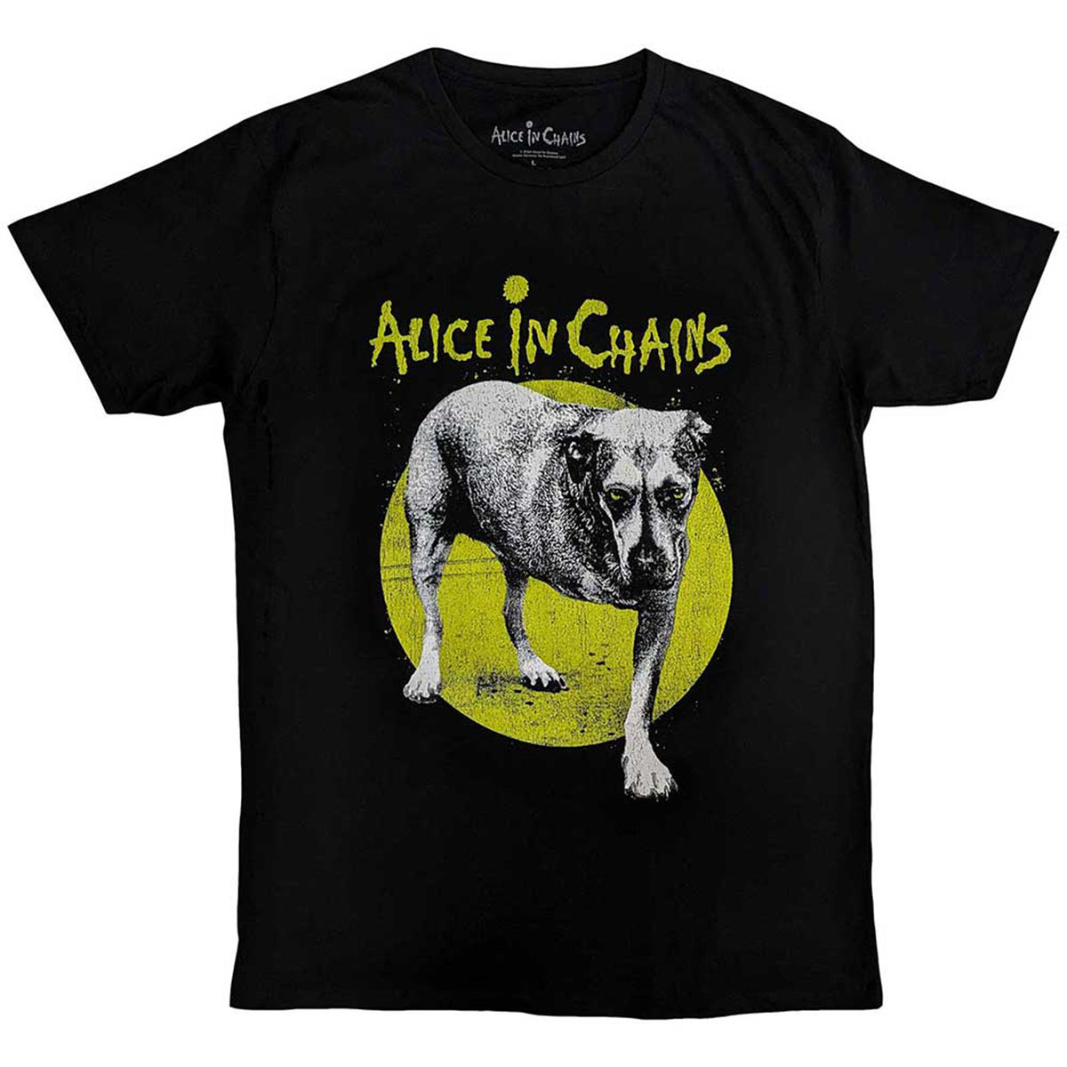ALICE IN CHAINS - THREE-LEGGED DOG V2 - T-Shirt Black
