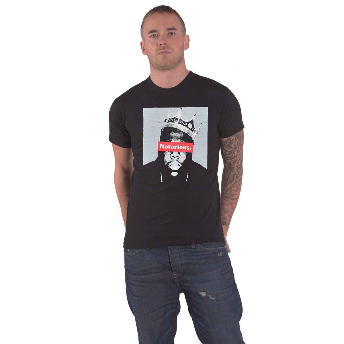 BIGGIE SMALLS - NOTORIOUS - T-Shirt Black