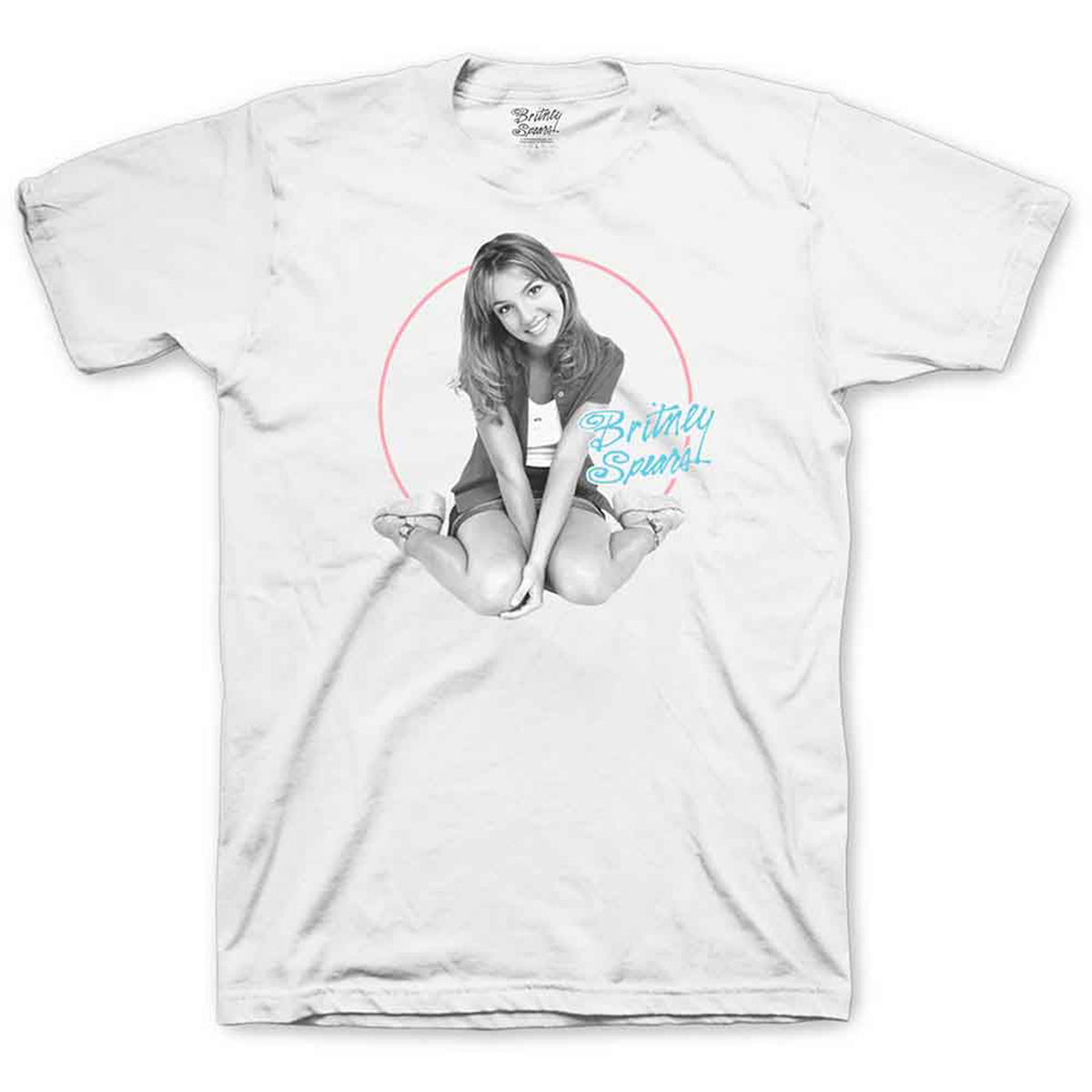BRITNEY SPEARS - CLASSIC CIRCLE - T-Shirt White