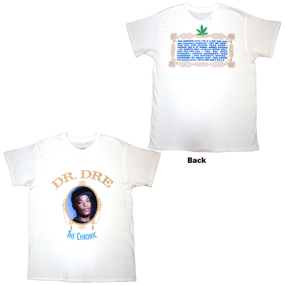 DR. DRE - THE CHRONIC - T-Shirt White