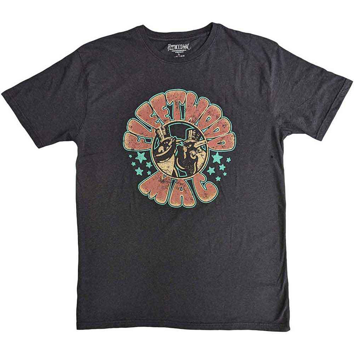 FLEETWOOD MAC - STARS & PENGUINS - T-Shirt Black