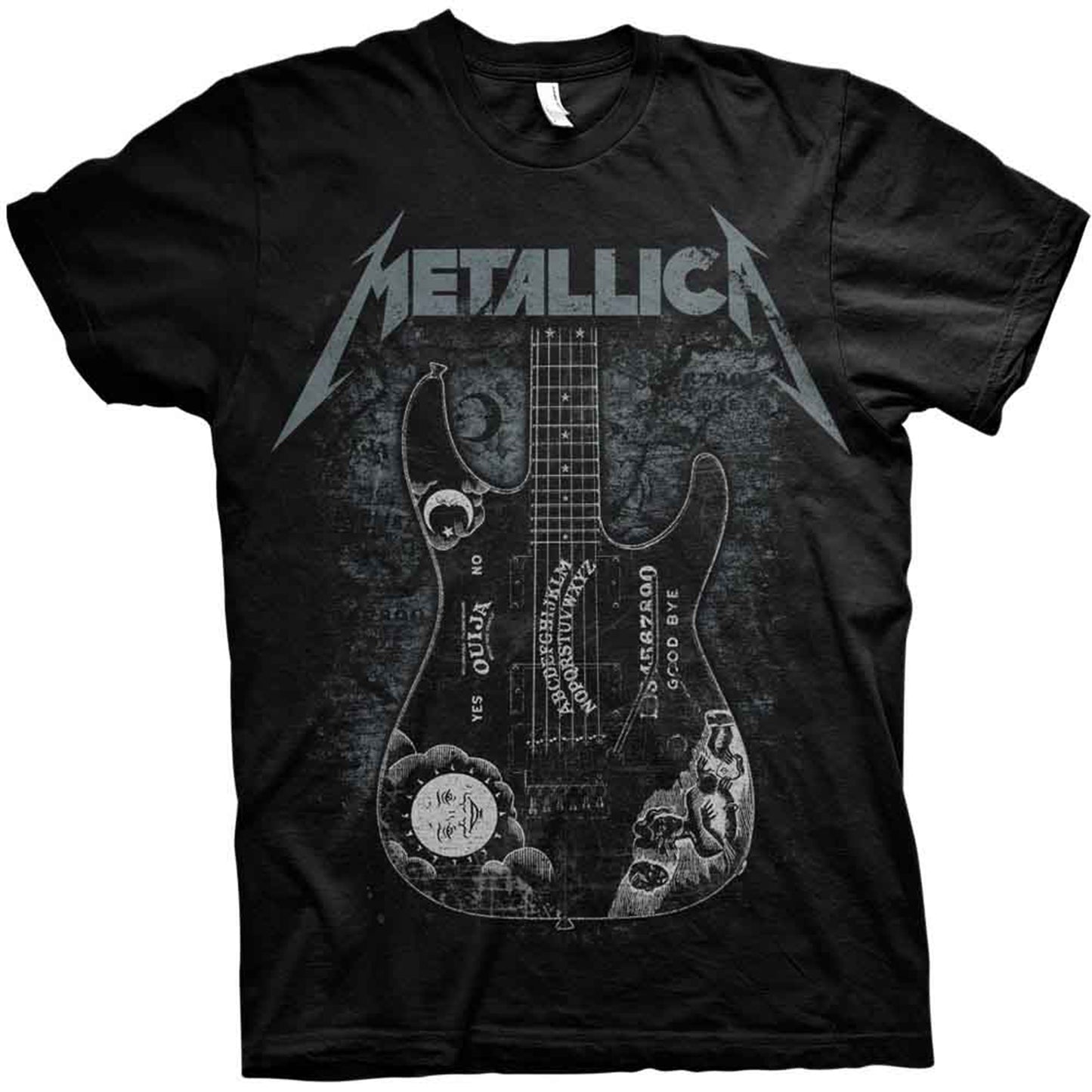 METALLICA - HAMMETT OUIJA GUITAR - T-Shirt Black