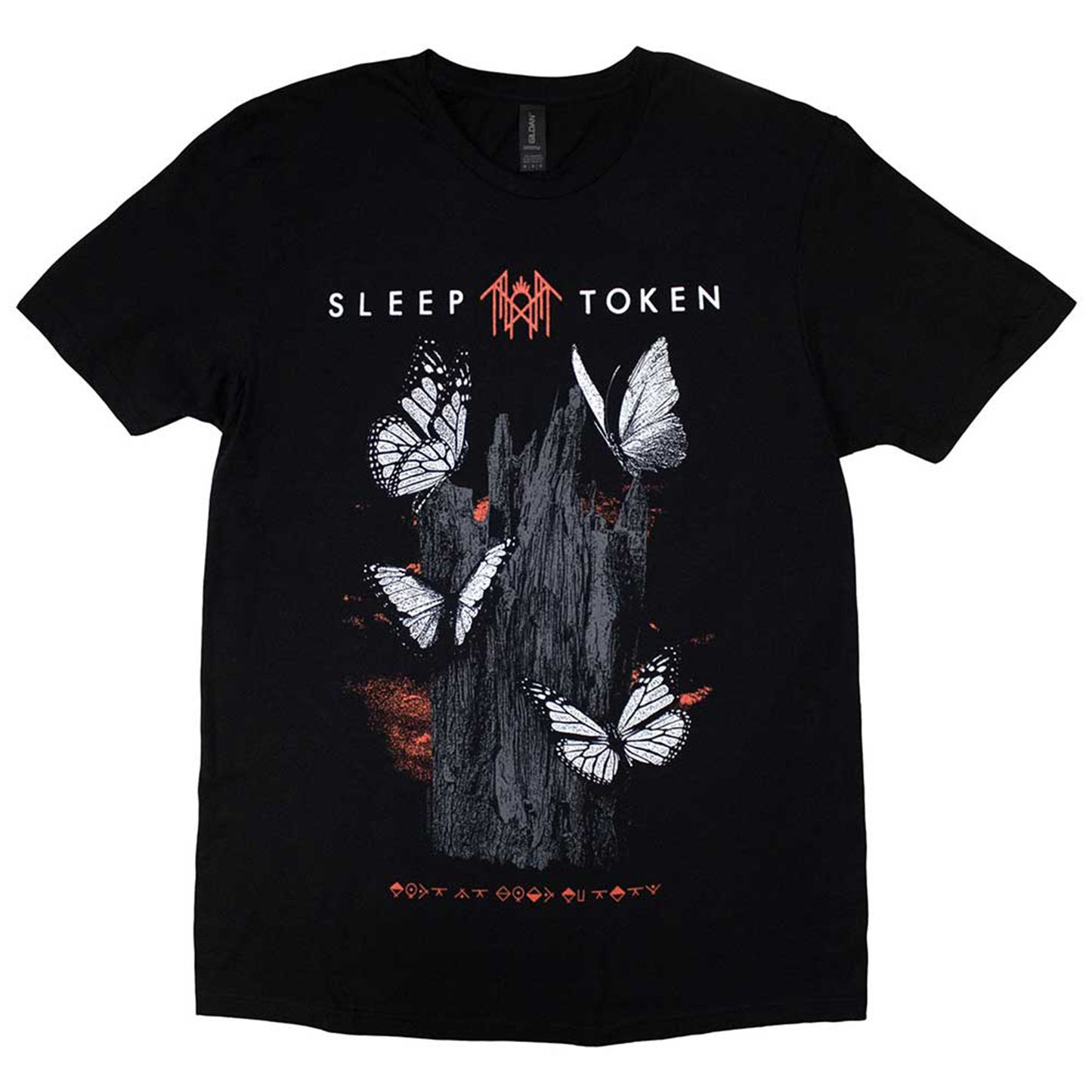 SLEEP TOKEN - BUTTERFLIES - T-Shirt Black
