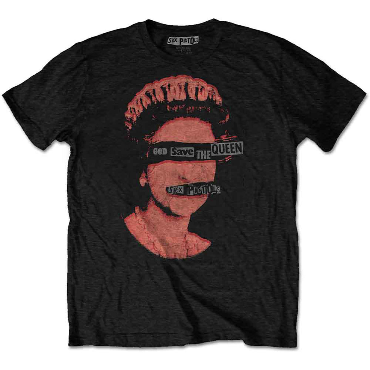 SEX PISTOLS, THE - GOD SAVE THE QUEEN - T-Shirt Black