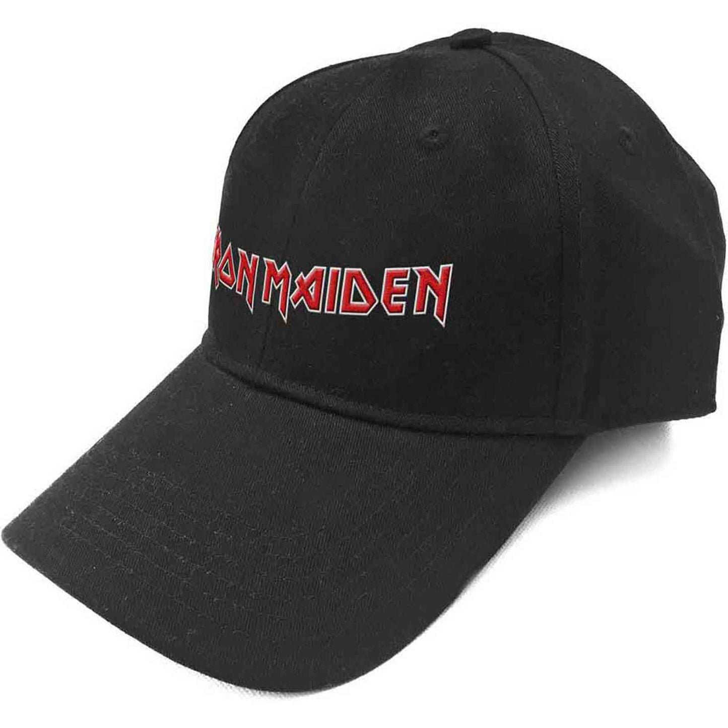 IRON MAIDEN - LOGO - Baseballkappe Schwarz