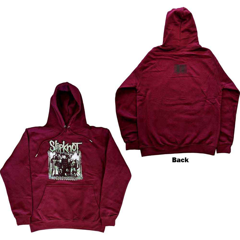 SLIPKNOT - BARCODE PHOTO - Pullover Hoodie Red