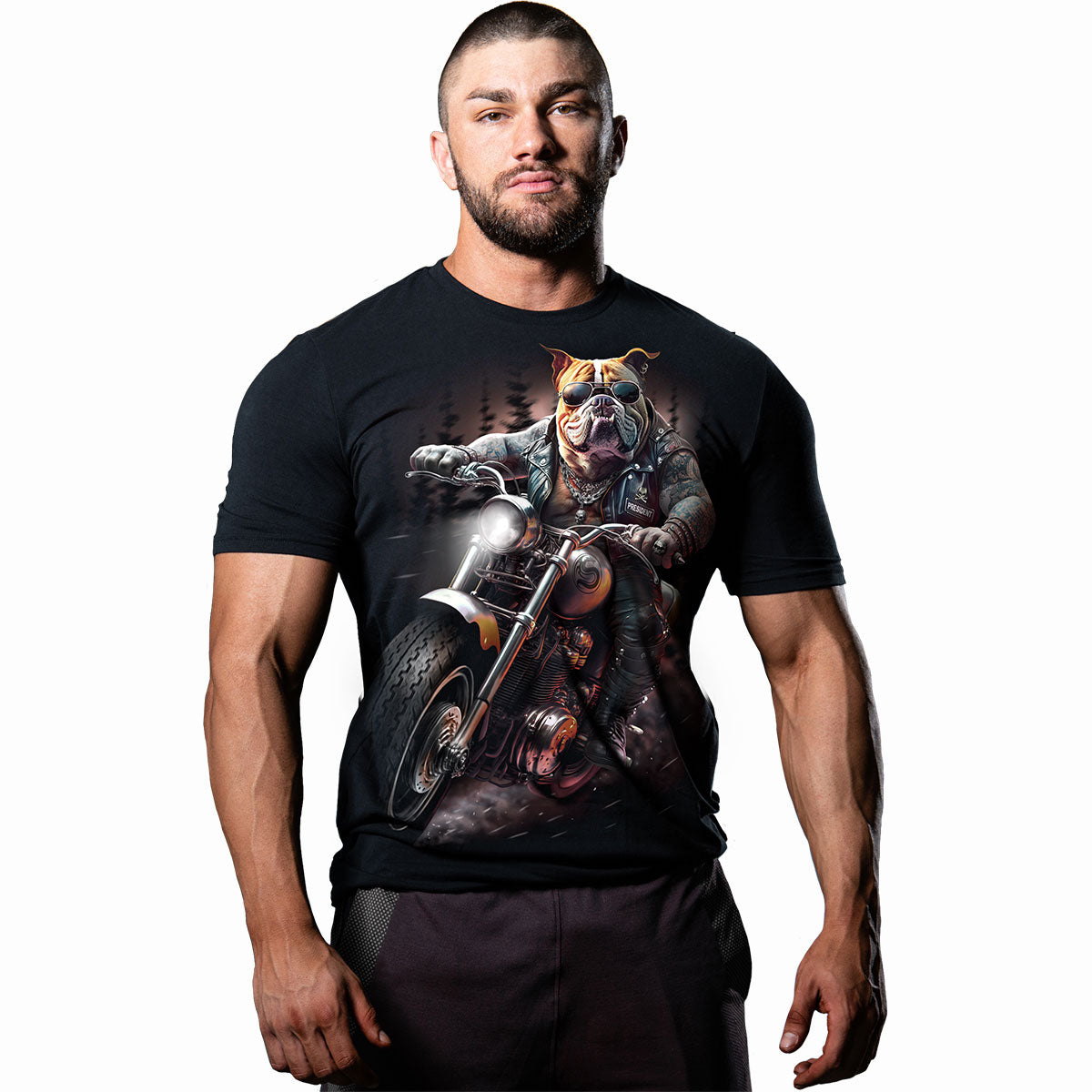 TOP DOG - T-Shirt Schwarz