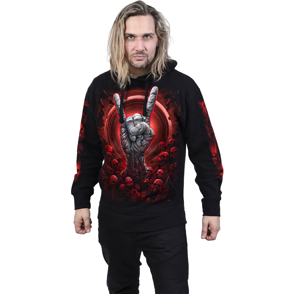 TOMB OF ROCK - Hoody Schwarz