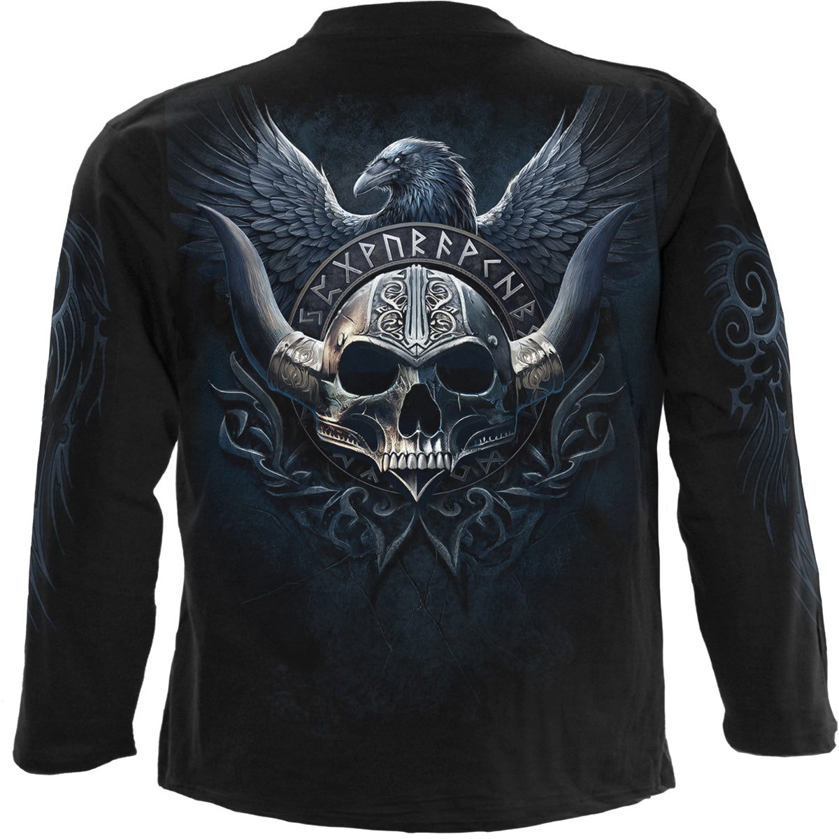 ODIN'S WARRIOR - Langarmshirt Schwarz