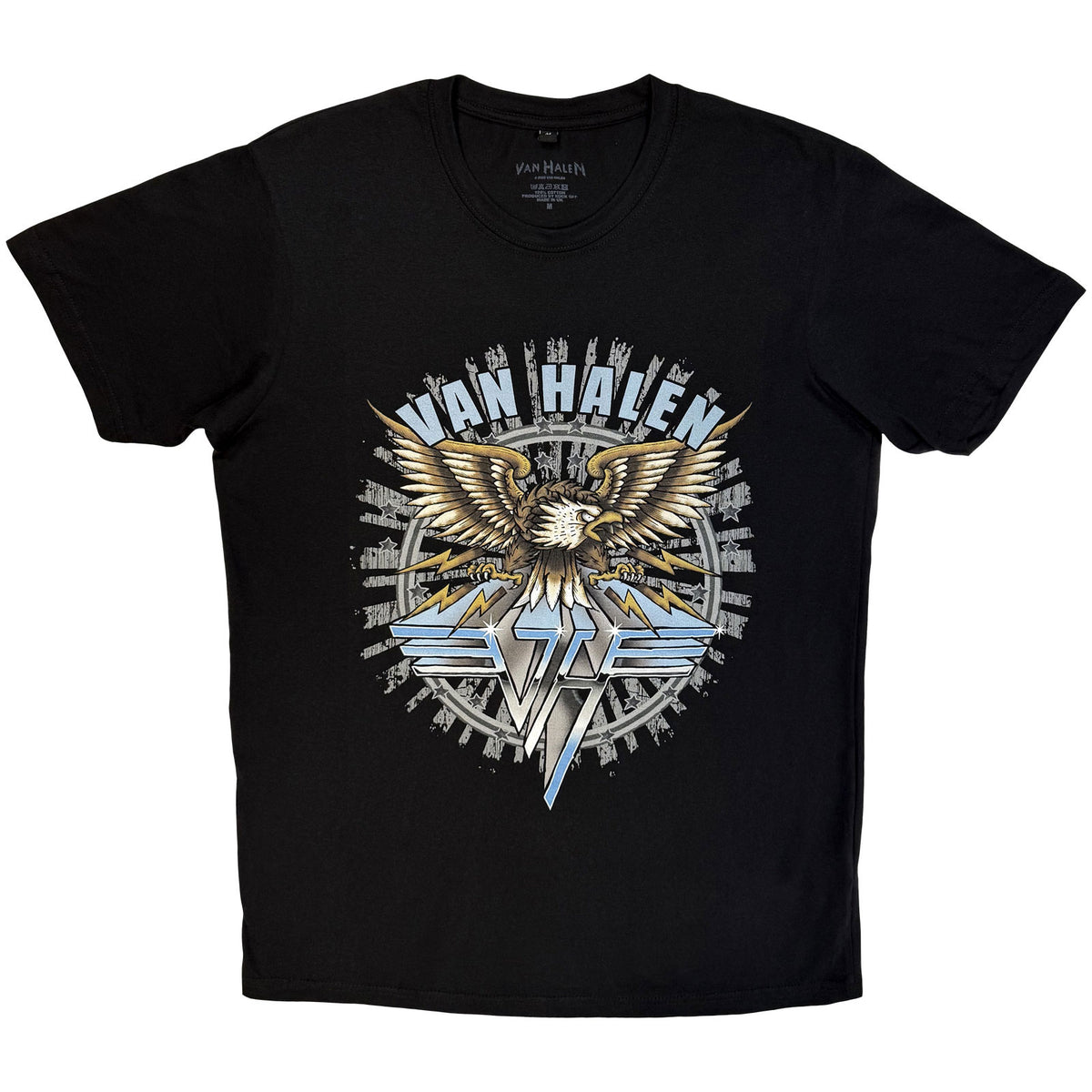 VAN HALEN - EAGLE - Carbon T-Shirt Black
