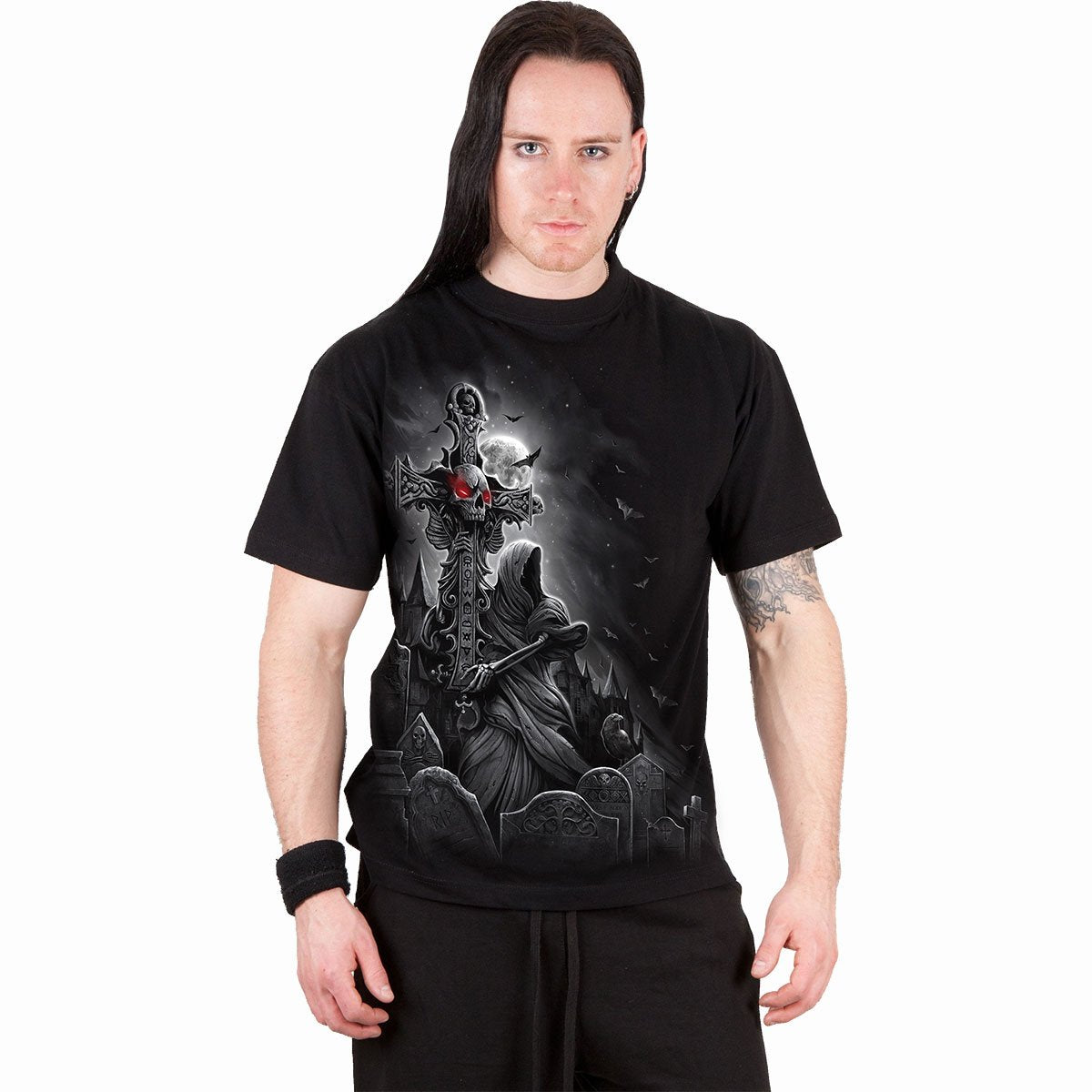 GRAVE WALKER - T-Shirt Schwarz