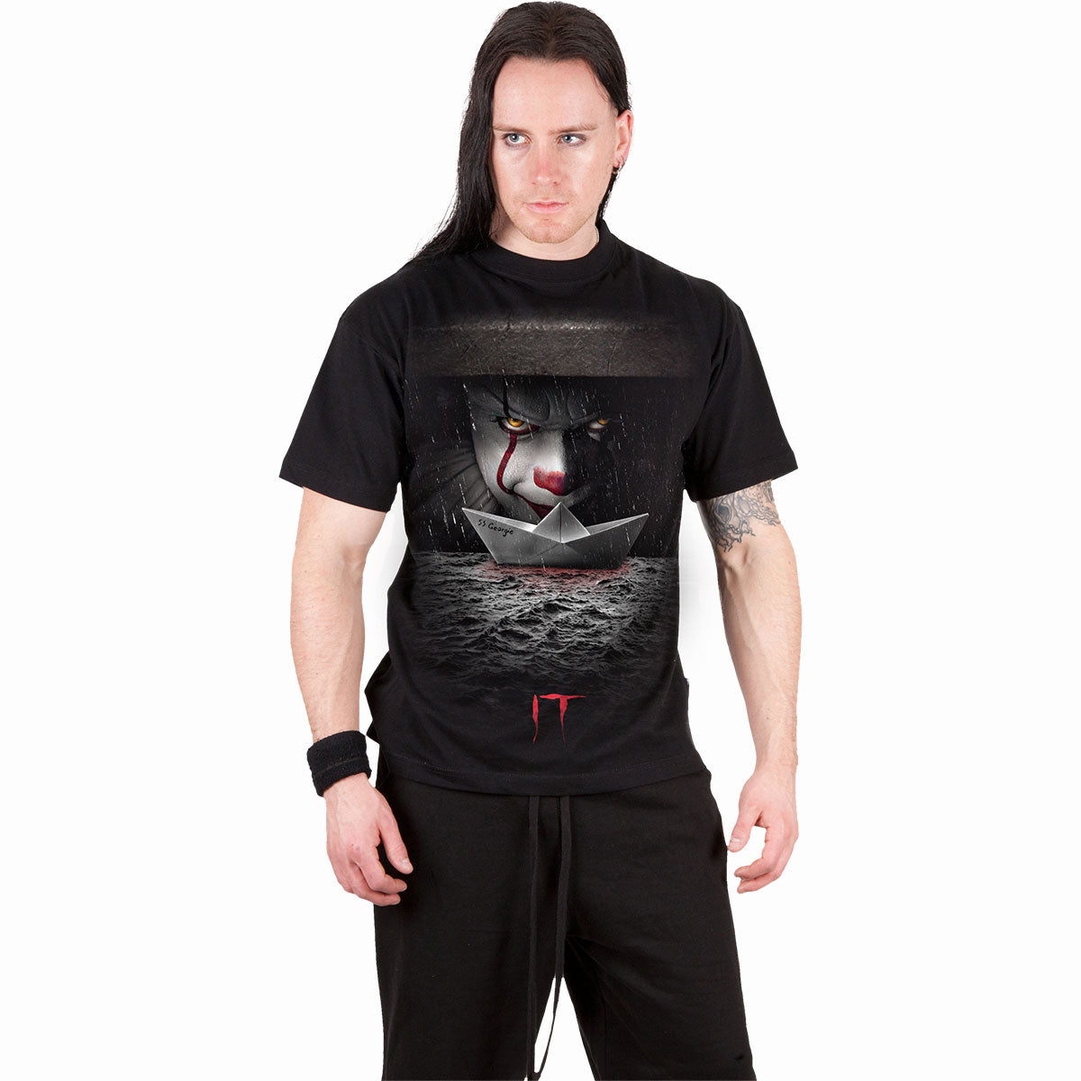 IT - STORM DRAIN - T-Shirt Schwarz