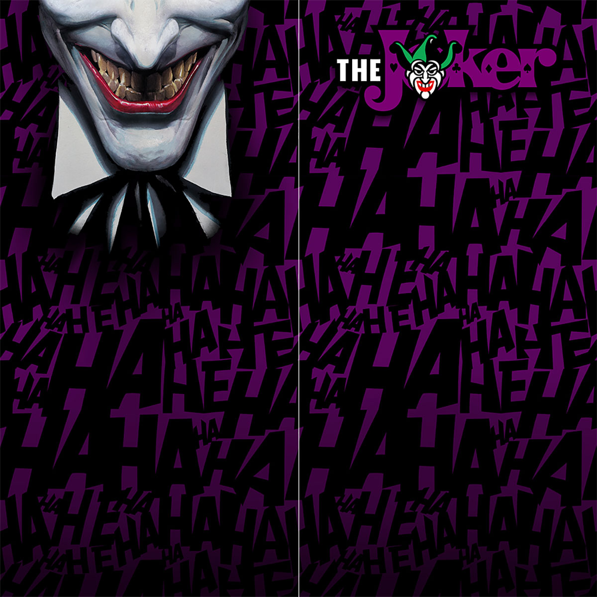 JOKER - HA HA HA - Multifunktionale Gesichtswickel