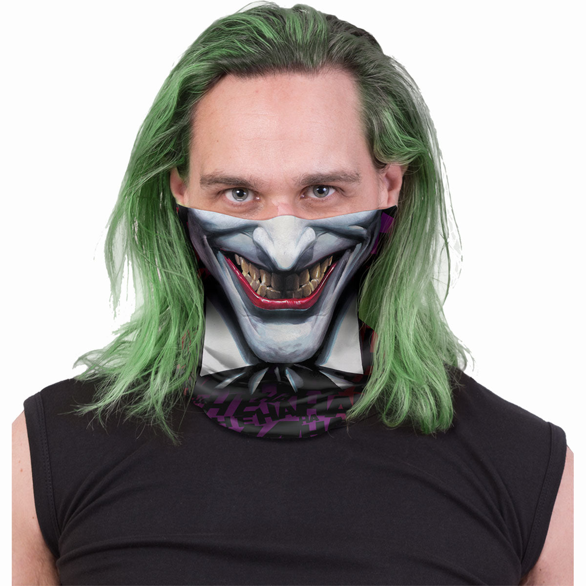 JOKER - HA HA HA - Multifunktionale Gesichtswickel
