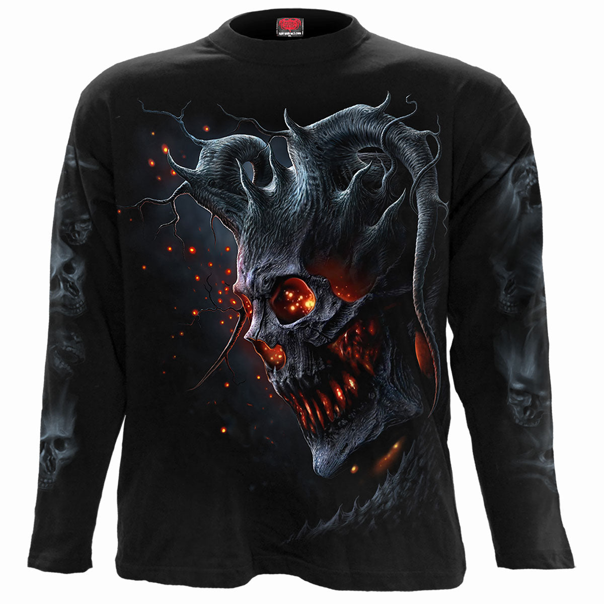 DEATH EMBERS - Langarmshirt Schwarz