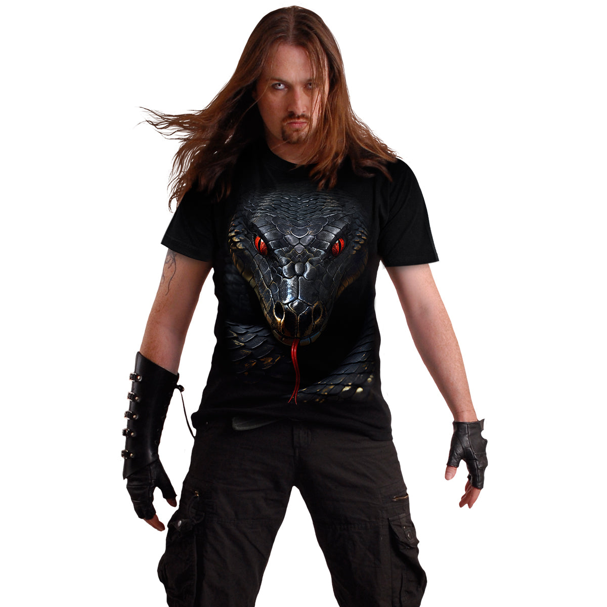 BASILISK - T-Shirt Schwarz