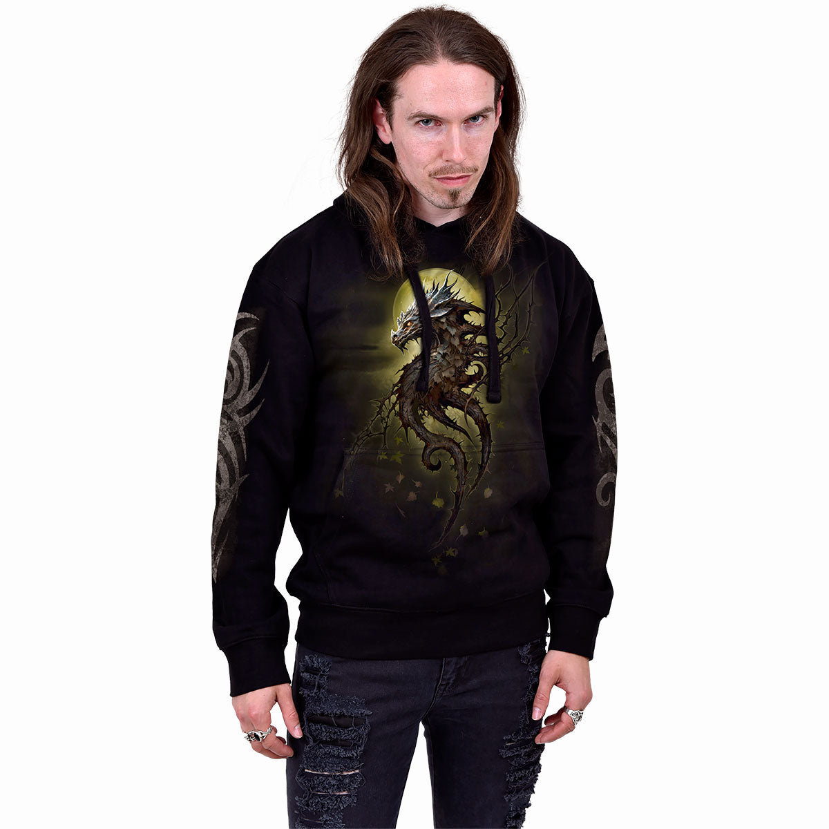 OAK DRAGON - Hoody Schwarz