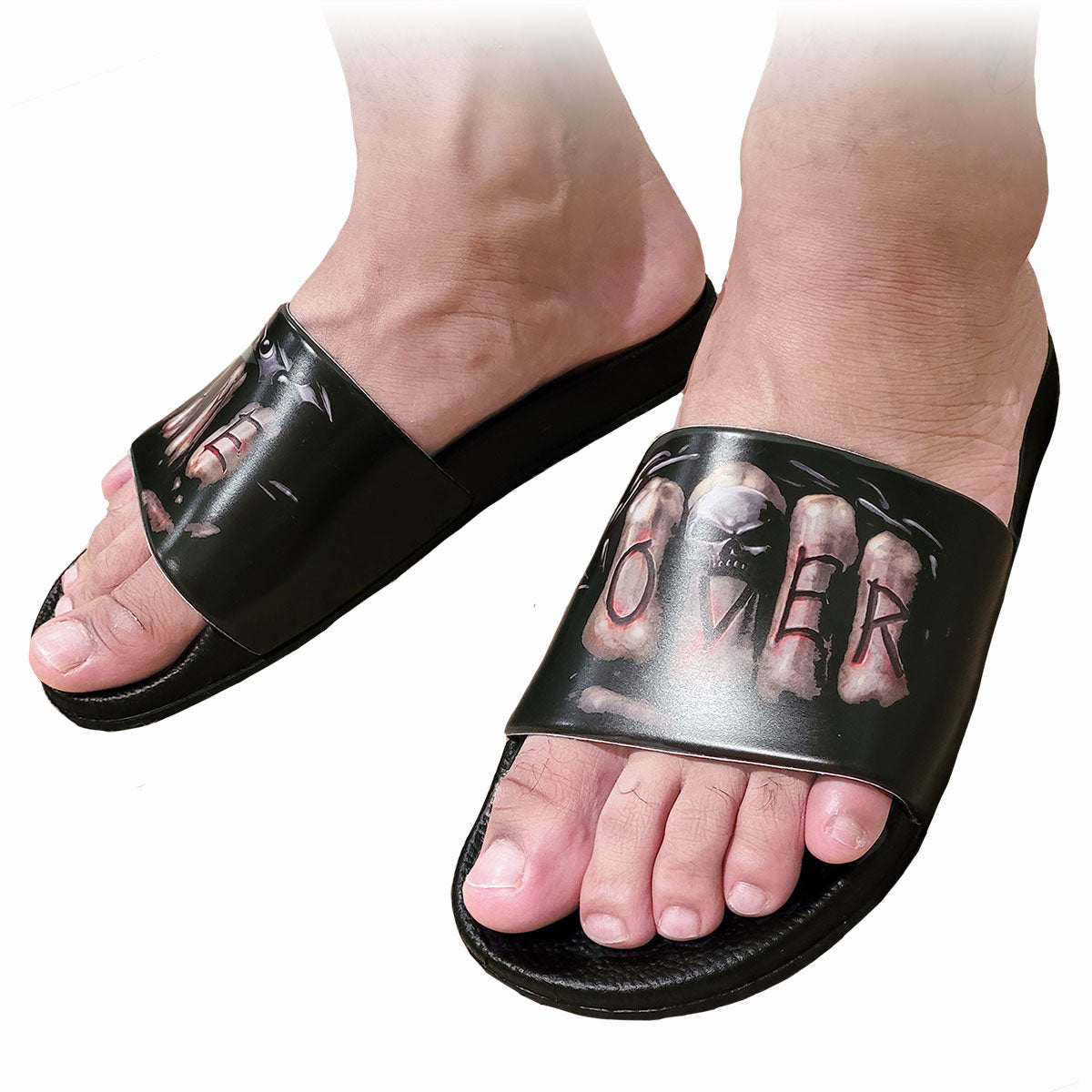 GAME OVER - Pantoletten - Sportliche Sandalen
