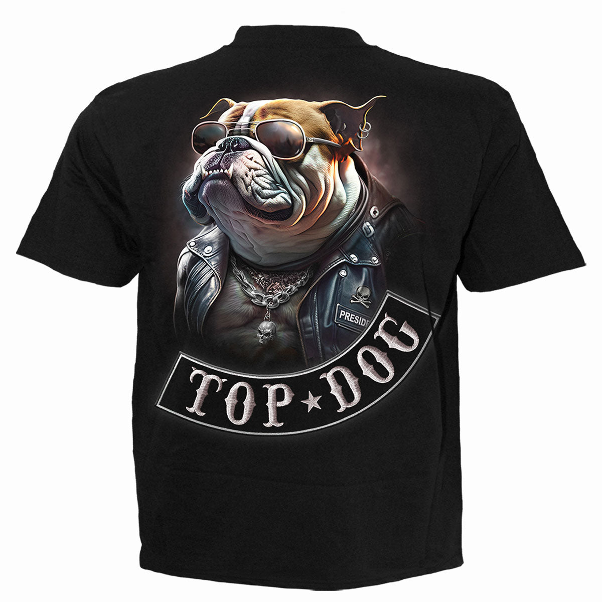 TOP DOG - T-Shirt Schwarz