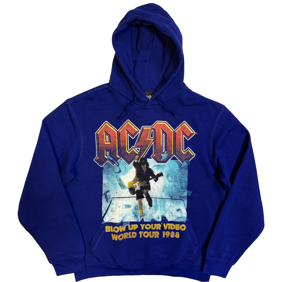 AC/DC - BLOW UP YOUR VIDEO - Pullover Hoodie Blue - 2