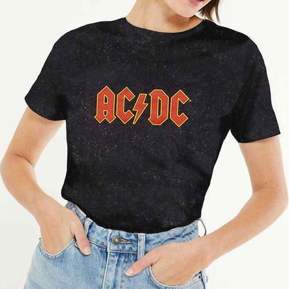 AC/DC - LOGO - T-Shirt Black - 5