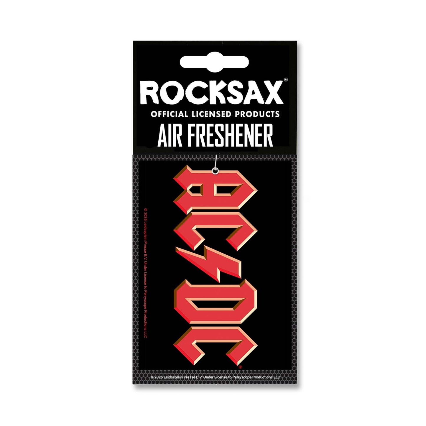 Rocksax AC/DC Lufterfrischer - Logo