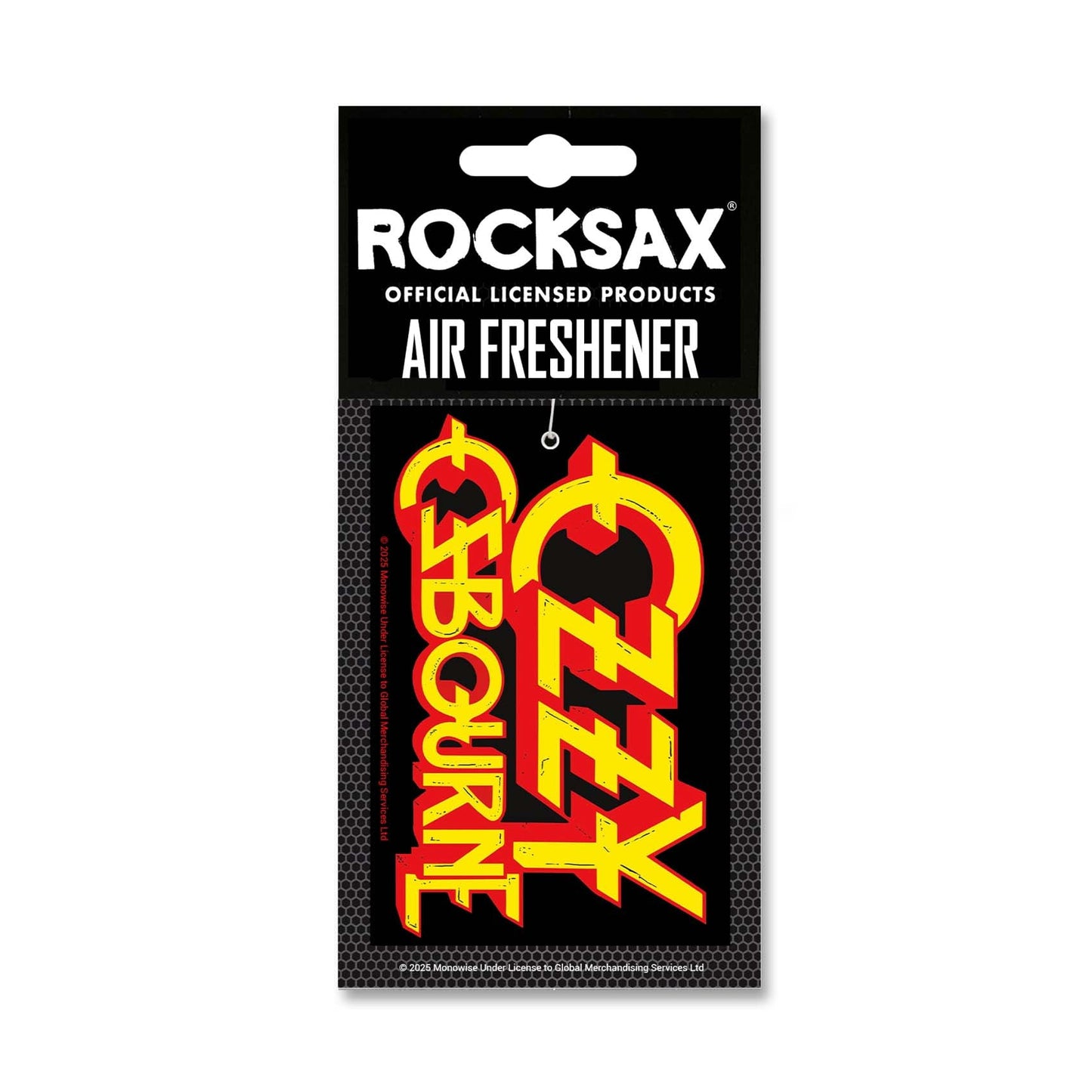 Rocksax Ozzy Osbourne Air Freshener - Logo
