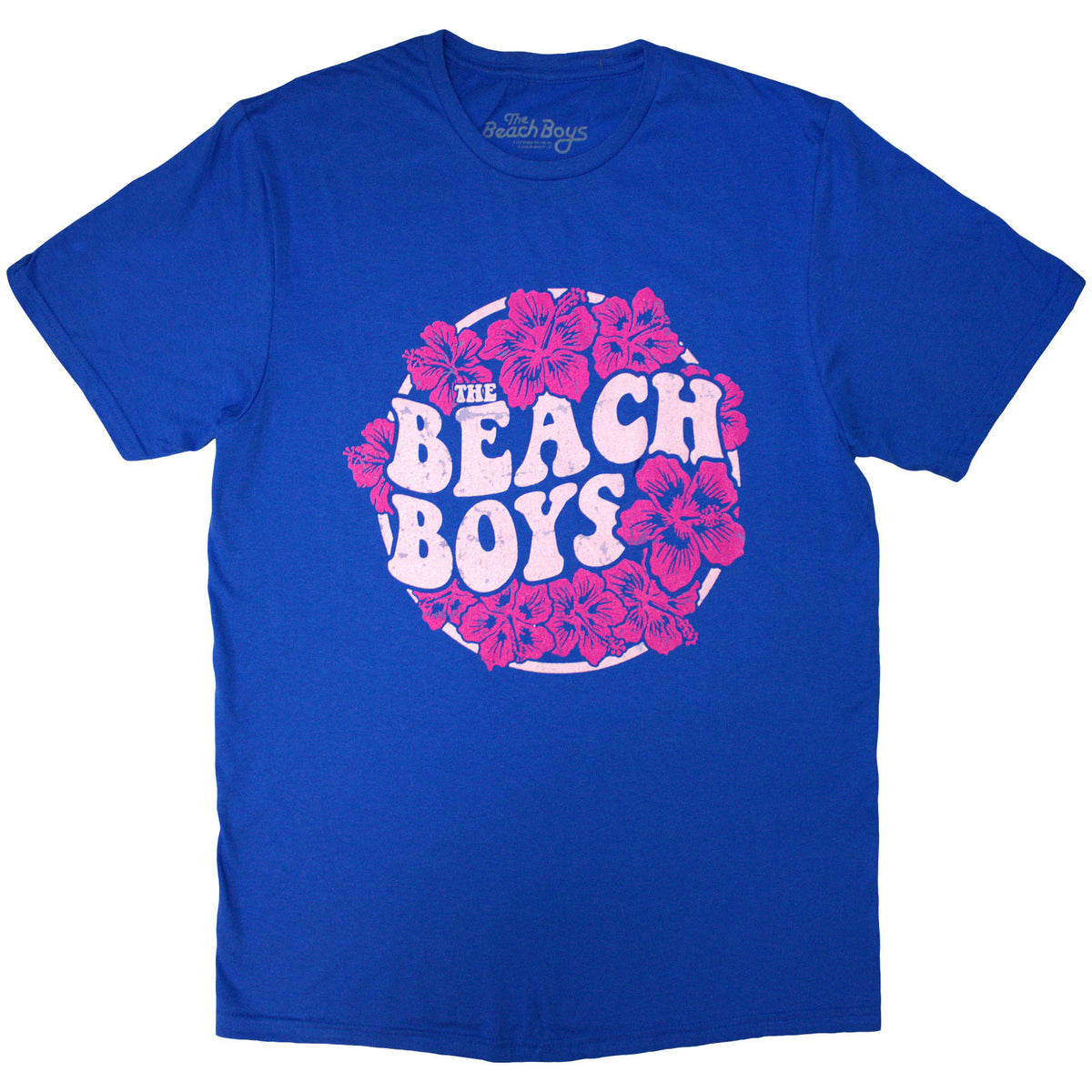 THE BEACH BOYS - FLORAL PRINT - T-Shirt Blue